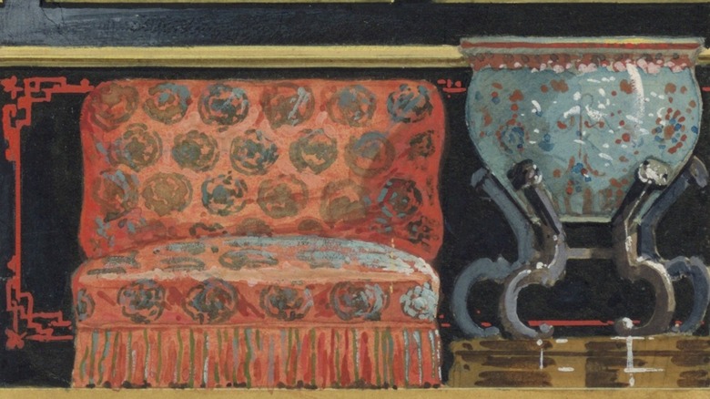 painting of Chinese decor