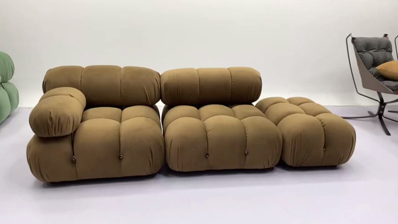 Olive green Camaleonda sofa