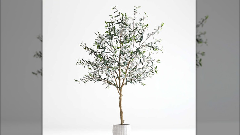 faux olive tree