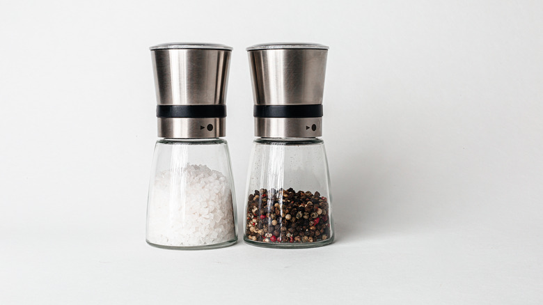 Salt and pepper shakers