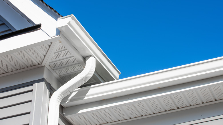 attic with soffit vent