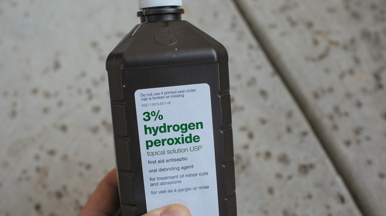 Hydrogen peroxide bottle 