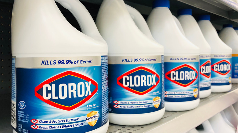 Clorox bottles