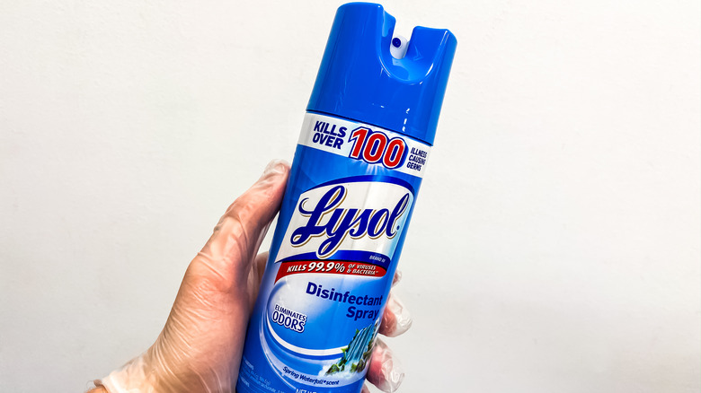 Lysol disinfectant spray