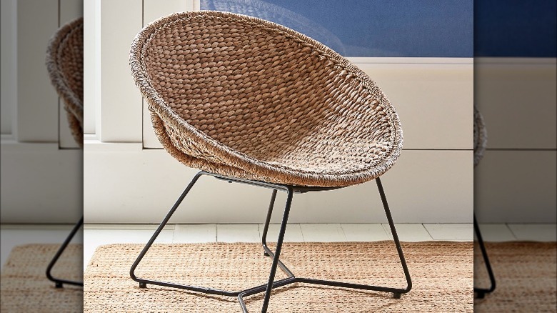 woken wicker papasan chair