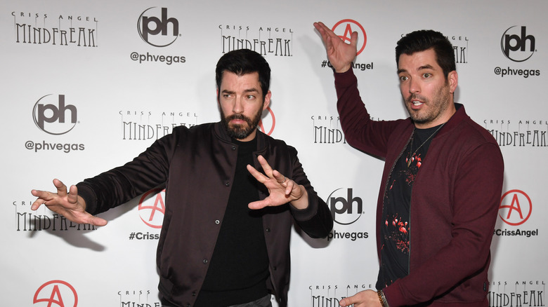 Property brothers on red carpet