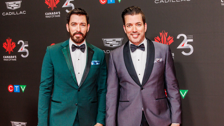 The Property Brothers on the red carpet