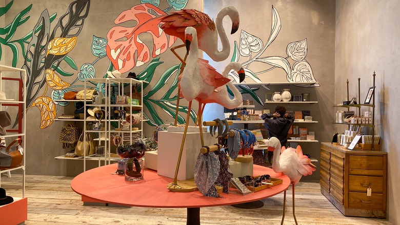 Anthropologie flamingo