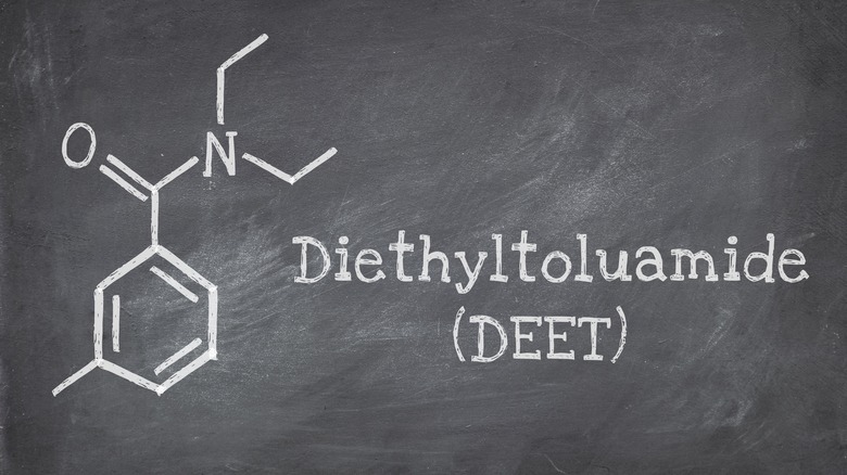 chemical structure of deet