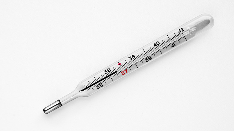 Mercury thermometer 