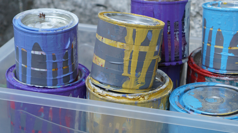 The Right Way To Throw Away Old Paint