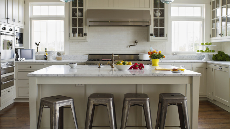 Stylish kitchen island