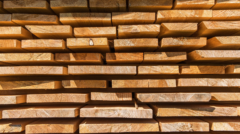 variety of lumber