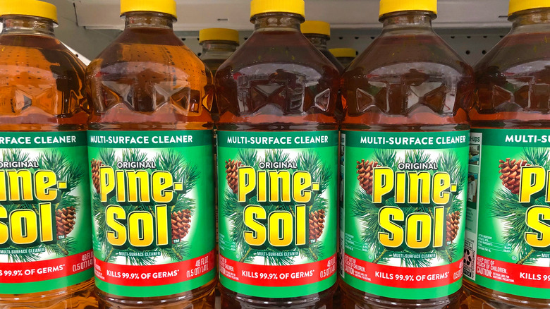 pine sol bottles