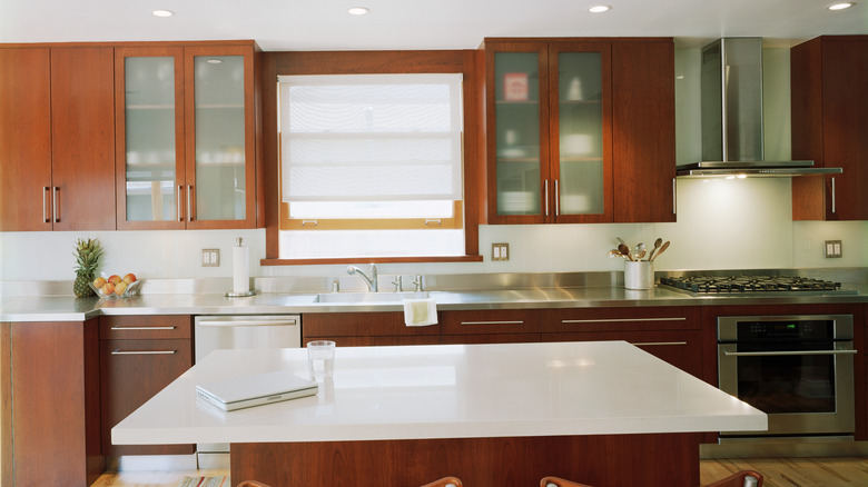 modern kitchen cabinets with updated door fronts