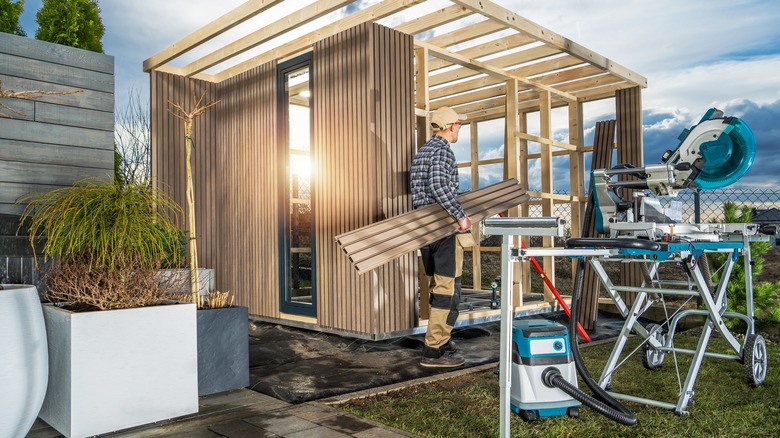 Buillding a modern shed