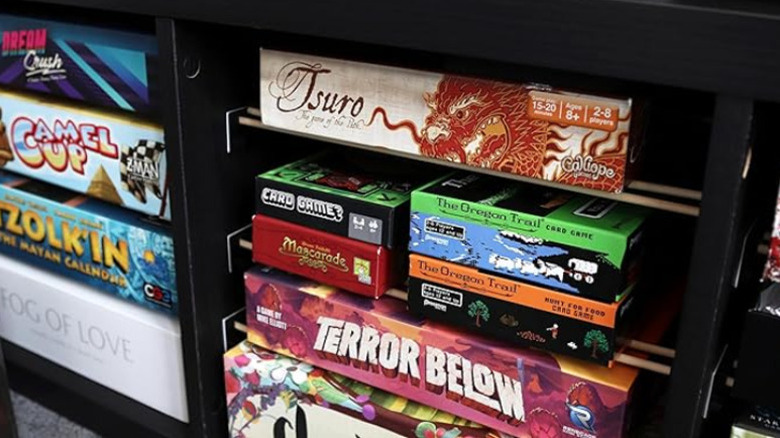 kallax board game storage