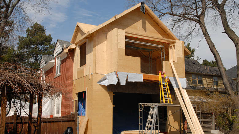 Building a home addition