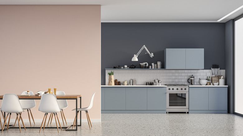 Kitchen and dining area