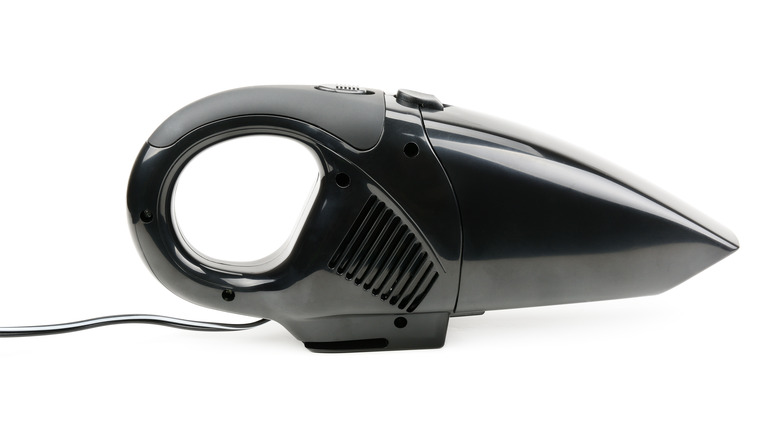 black handheld vacuum