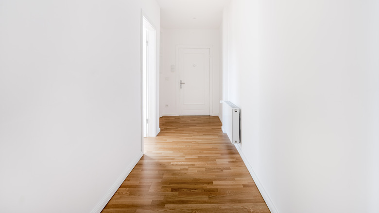 plain empty hallway