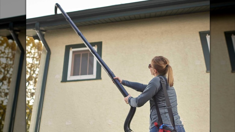 leaf blower extension