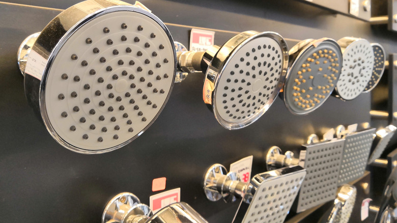 showerheads for sale at Home Depot