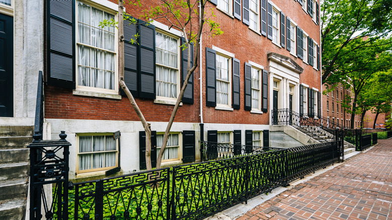 Washington Square West residential street