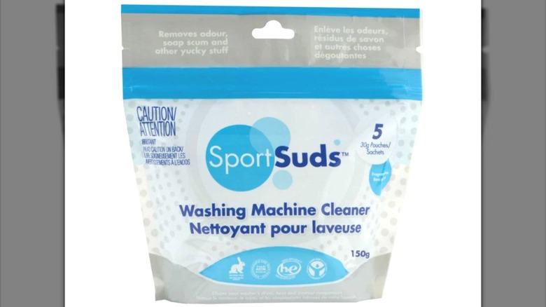 Sport Suds washing machine cleaner