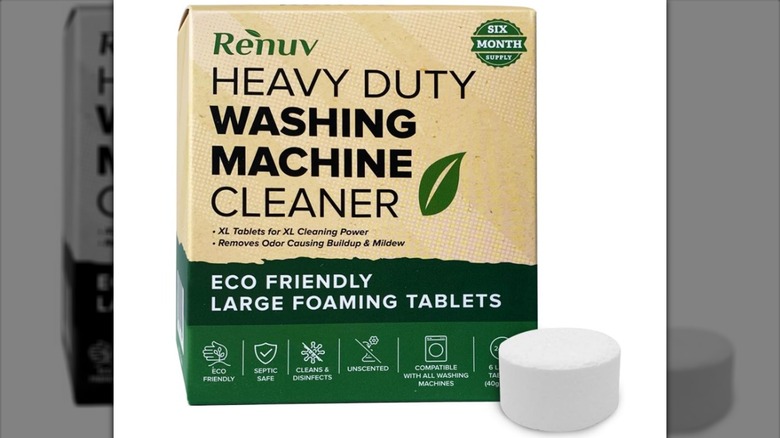 Renuv washing machine cleaner