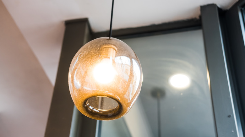 blown glass pendant lighting 