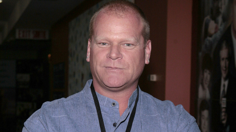 Mike Holmes star of HGTV's "Holmes on Homes" at celebrity event