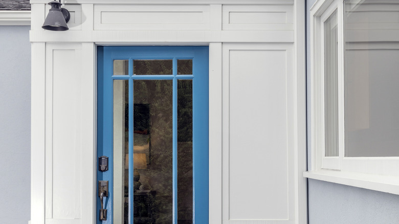 fiberglass front door