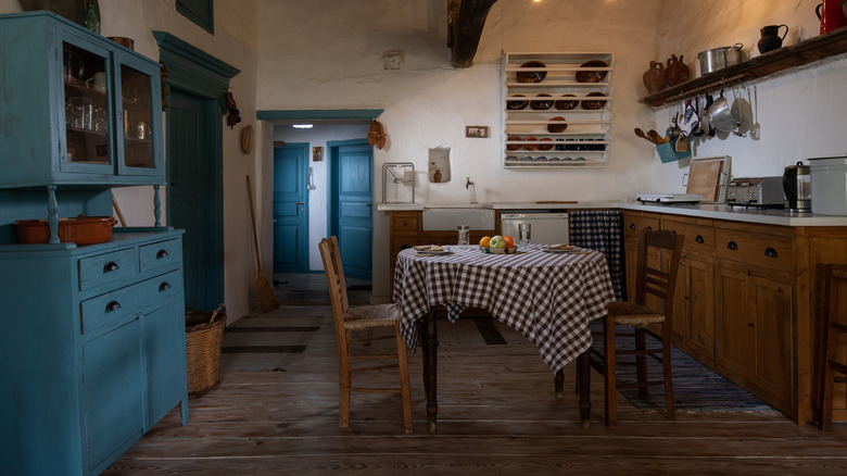 kitchen with table and chairs