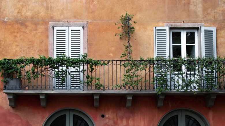 Italian home with balcony