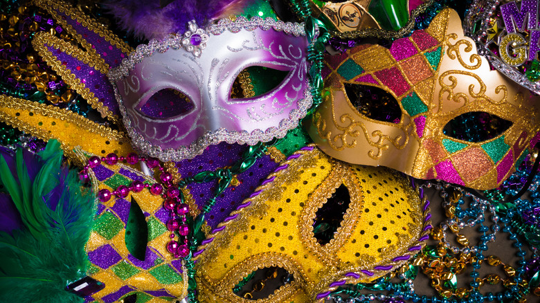 Venice masquerade carnival masks