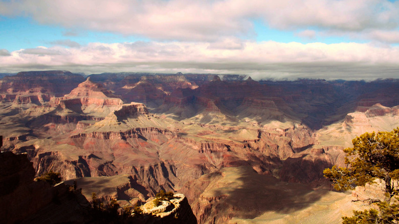 rugged natural landscape and sky