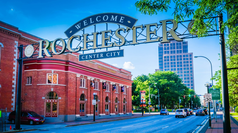 Rochester New York sign