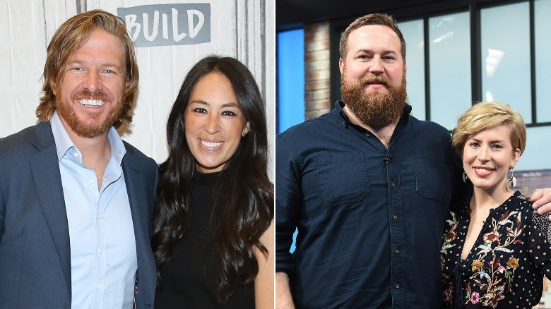 HGTV hosts Chip and Joanna Gaines and Ben and Erin Napier