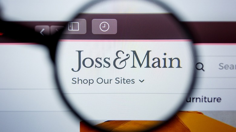 Joss & Main website logo