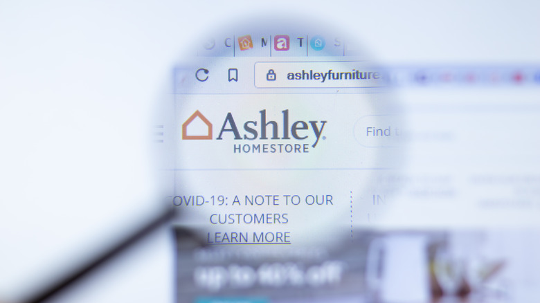 ashley homestore website