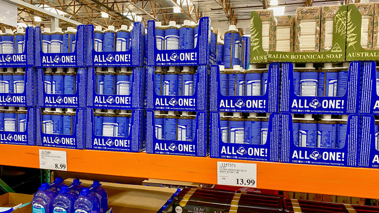 Dr. Bronner's soap at Costco