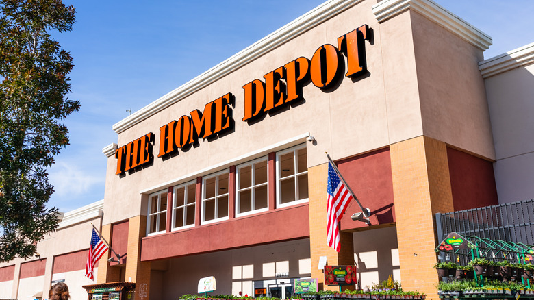 outside of home depot