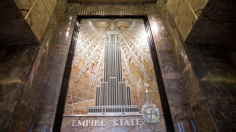 Empire state building  lobby