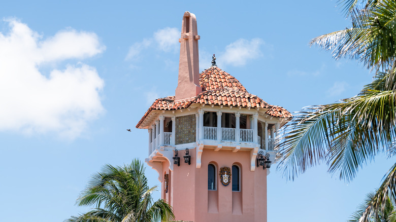 The tower at Mar-a-Lago