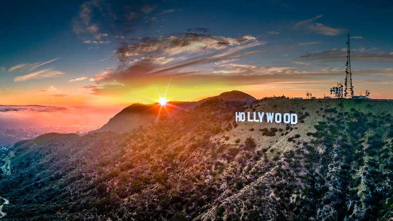 Hollywood sign in Los Angeles