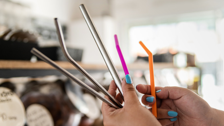 Assortment of straws