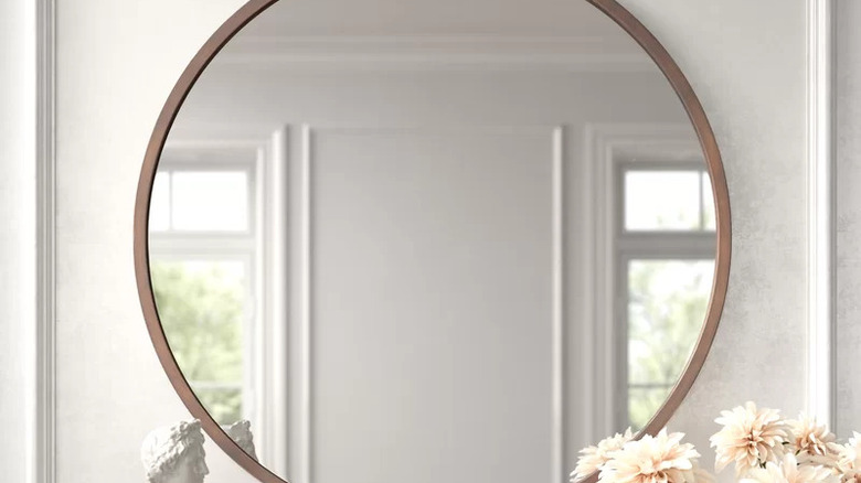 Kelly Clarkson round wall mirror