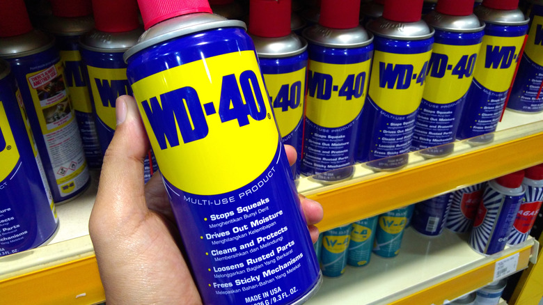 WD-40 in a general store