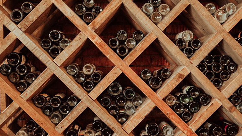 Wine rack storage 